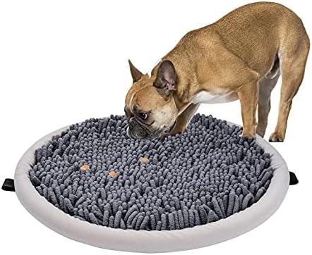 BTOYM Snuffle Mat for Dogs, Dog Snuffle Mat with Non-Slip Interactive Feed Game for Boredom,Encourages Natural Foraging Skills and…