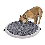 【Langlebig und waschbar】 Die große Schnupftabakmatte für Hunde ist sehr robust und gut verarbeitet. Maschine waschbar und bei schwacher Hitze im Trockner trocknen. Diese Futtersuchmatte für Hunde kann die Form perfekt beibehalten.