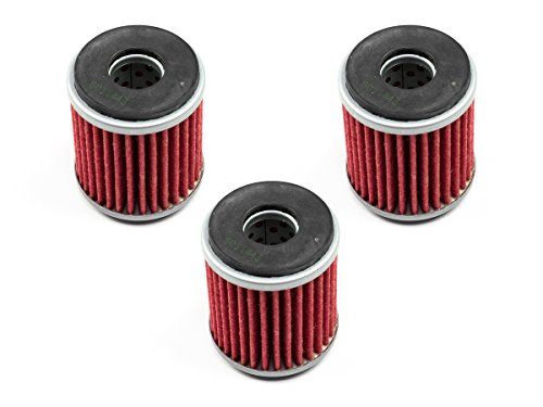 Filtro de aceite HiFlo Lote de 3 hf140 para gas Gas Husqvarna Yamaha Cover