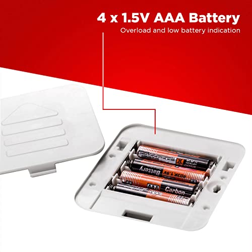 Image of PowerMax Fitness BCA-150 Smart Bluetooth Body Fat Scale - Smart BMI Digital Bathroom Wireless Weight Scale & Body Composition Analyser with Smartphone App