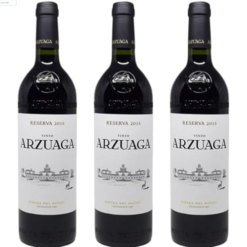 Arzuaga Reserva tinto con crianza prolongada, sabor intenso y equilibrio ideal para acompañar platos tradicionales, carnes asadas y quesos curados| 3 botellas