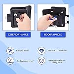 RISTOW Upgraded RV Entry Door Lock with Paddle Deadbolt, RV Travel Trailer Entry Door Lock with Keys for Camper Horse… - Image 4