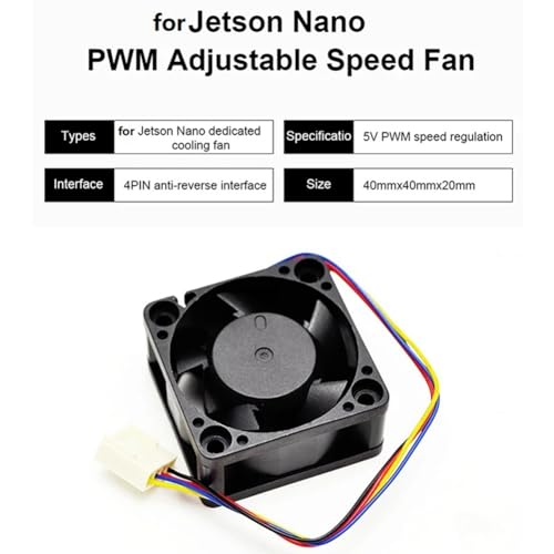 Ventilador de refrigeración para Nano 2GB y 4GB ideal para evitar sobrecalentamiento en proyectos 5V 2