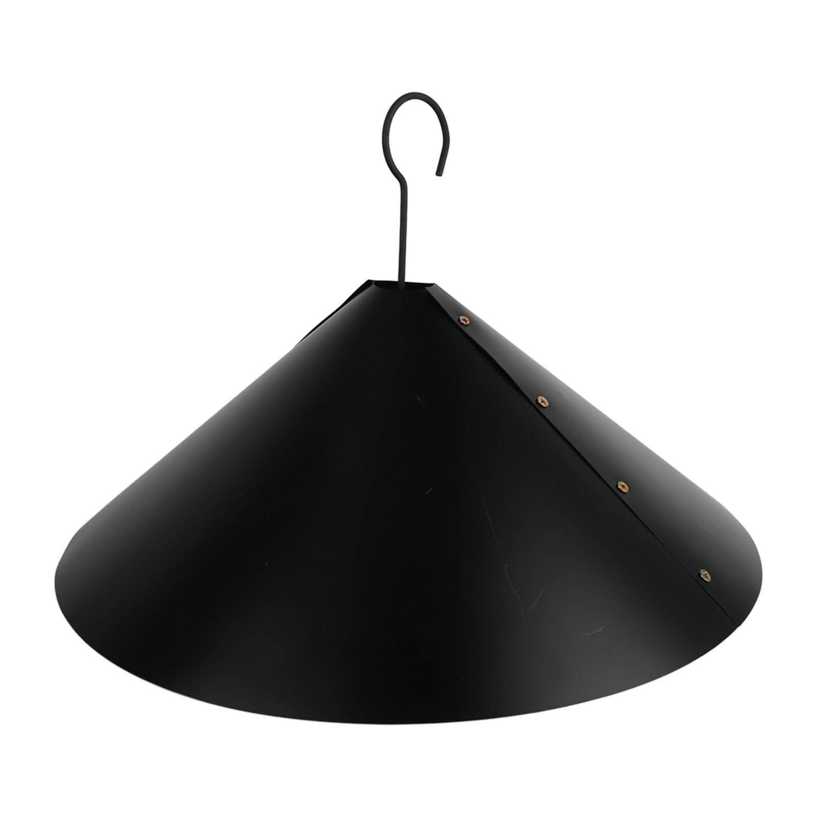 Outdoor Chorny Flappers Effective PVC SCHURSCHOSE Guard for Bird Feeders, Quick Connection for Terrace or Veranda (Screw Style (PVC Material, with Hook))