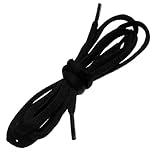 BIRCH's Oval Shoelaces 27 Colors Half Round 1/4' Shoe Laces 4 Different Lengths (29.5' (75cm) - S,...