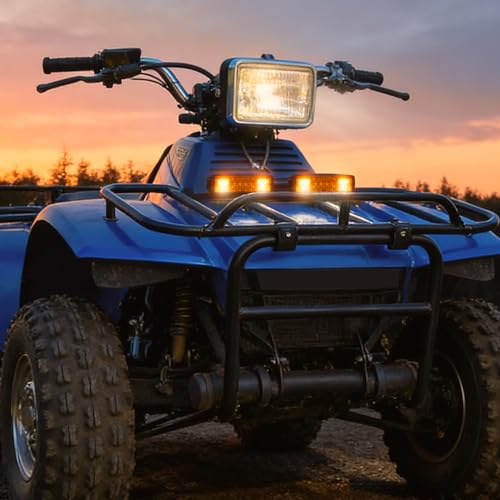 Nilight LED Light Pods 2PCS 6 Inch 60W Amber White 3 Lighting Modes Fog Lights Spot Flood Combo Beam with Dual Control 18AWG Wiring Harness for Truck Pickup Golf Cart UTV ATV SUV Boat 4x4 Car by Nilight - Image 8