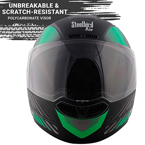 Image of Steelbird SBA-1 Thalaiva Full Face ISI Certified Helmet