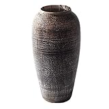 UNIQUE MODERNE DE CONCEPTION: Les vases vase élégant moderne avec une surface lisse en céramique et des ouvertures uniques.Facile à utiliser et ajoute une belle touche à votre décoration intérieure ainsi qu'un excellent ajout à vos décorations de jardin.