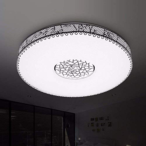 Plafonnier moderne LED circulaire au design épuré de 39cm