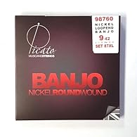 Perfect for Banjo Players who prefer light string gauges The Picato 942 Nickle wound 6 string Loop-End Banjo strings are custom made by Picato especially for 6 string banjos. Proudly produced by Picato in the United Kingdom using the finest materials...