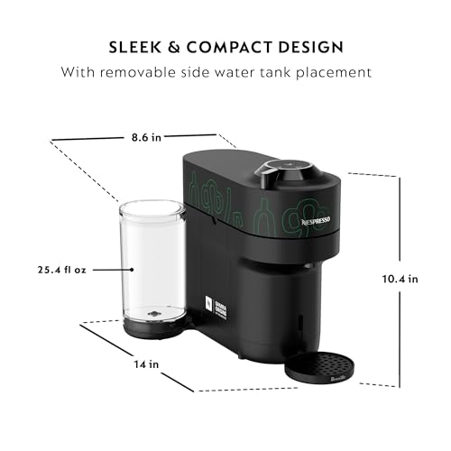 Nespresso Vertuo Pop+ Coffee and Espresso Maker by Breville, Samra Origins by The Weeknd Metad Green