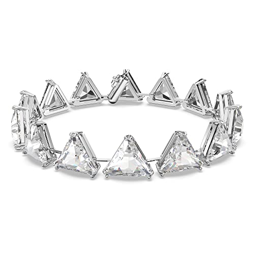 SWAROVSKI Ortyx, Earrings and Bracelet Crystal Jewelry Collection, Clear Crystals, Rhodium Finish