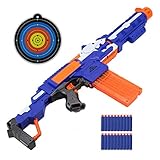 SHENGANG Elektrische weiche Kugel Spielzeug Gun Sicherheit Saugplatte Kugel Kinderspielzeug Geeignet mit Nerf Blasters Junge Spielzeug Kinder Gefälschte Waffe (Color : Long Nerf Gun)