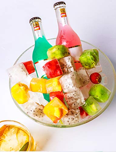 3 stuks ijsblokjesvorm siliconen ijsblokjeshouder met deksel, BPA-vrij, 36-vaks, ijsblokjesvorm voor cocktails, whisky… - Image 7