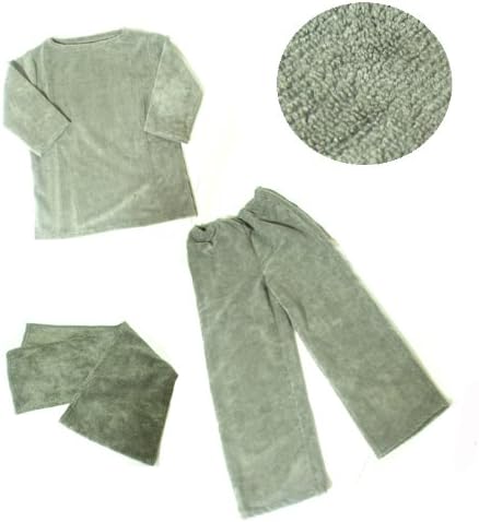 Amazon マイクロファイバー パイル地パジャマ 上下セット タオル付き 3点セット グレー タオル地 長袖 長ズボン パジャマ スウェット レディース ナイトウェア ルームウェア パジャマ ルームウェアセット 通販 Amazon マイクロファイバー パイル地パジャマ 上下セット タオル付き 3点セット グレー タオル地 長袖 長ズボン パジャマ スウェット レディース ナイトウェア ルームウェア パジャマ ルームウェアセット 通販