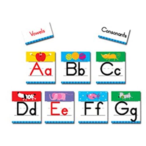 CTP Alphabet Bulletin Board Set, CTP Classroom Decoration, Multi-Piece Set (Creative Teaching Press 4037)