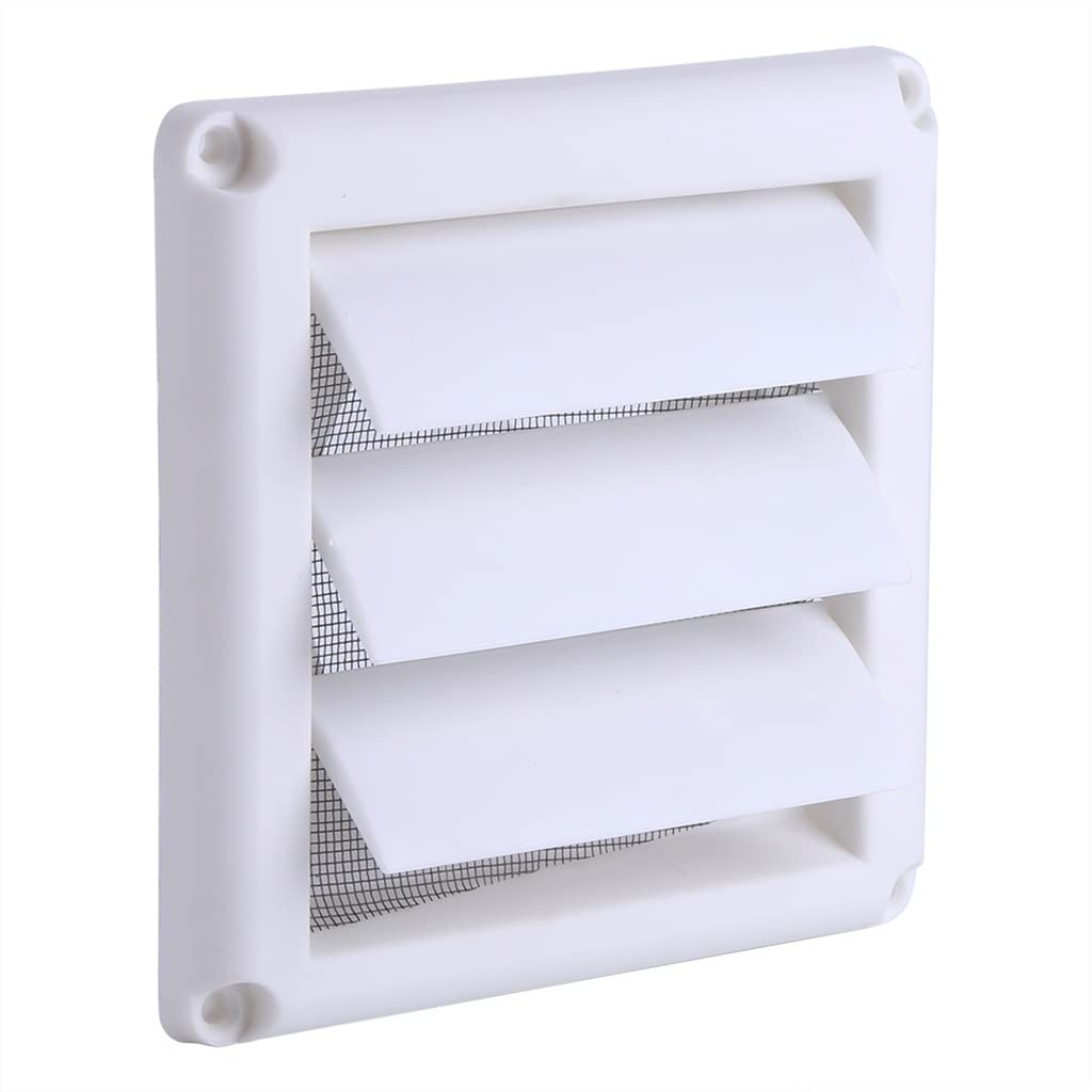 Grille de ventilation anti-moustique 20x20cm pour extraction d'air de salle de bains