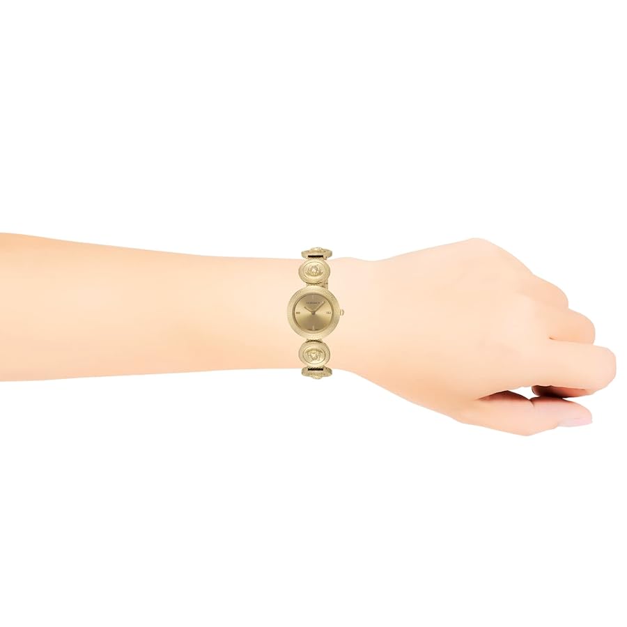 Amazon.co.jp: [ヴェルサーチ] 腕時計 Medusa Stud Icon