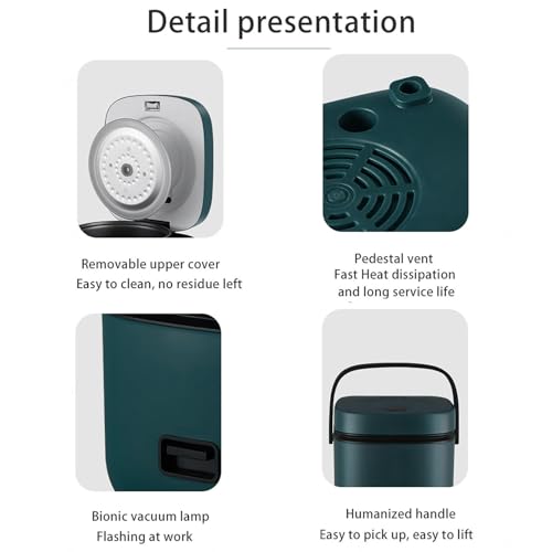 1.2L Pink Mini Rice Cooker for 1 People - Multifunction Small Kitchen Cooker & Steamer for Apartment Living - Reliable and Convenient - Image 4