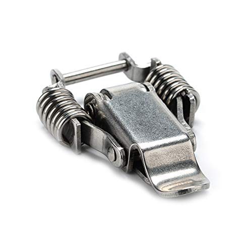 ITROLLE 4PCS Small 90 Degree Right Angle Latch Stainless Steel Tool Box - View #8