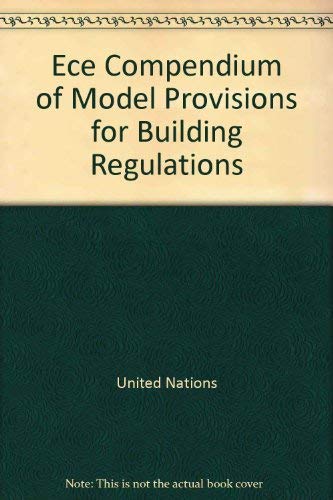 Ece Compendium of Model Provisions for Building Regulations