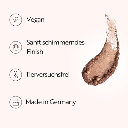 M. Asam MAGIC FINISH Vibrant Bronzing Pearls Sunkissed (20g) - Kompakte Puderperlen mit drei Bronzestufen, Warm-leuchtende Lichtreflexe zum konturieren und betonen von Gesicht & Dekolleté, Vegan