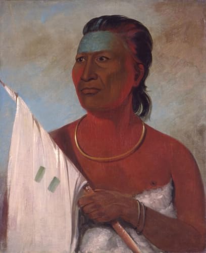 Tableau Mural Peinture sur Toile Contre les Murs Vides George Catlin
