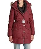  edc by ESPRIT Damen Kurzmantel 093CC1G013, Gr. (XL), Rot (601 Dark Rust)