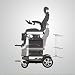 MJ-Brand Silla de Ruedas eléctrica: Elevador eléctrico de pie, Ajuste Inteligente, rampa...