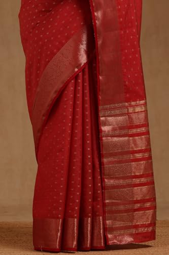 Image of Soch Womens Art Silk Zari Woven Saree