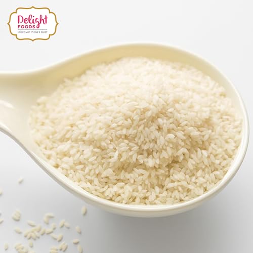 Image of Delight Foods Premium Bengali Gobindobhog Rice | 2 Years Old Aged | Unpolished Aromatic Short Grain Chawal | Grown in Bengal | Ideal for Payesh /Kheer, Biryani & Pulao (1.5 kg (Pack of 1)