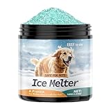 Sel de trottoir fondu adapté aux animaux de compagnie, 100 g – pour allées et trottoirs, d...