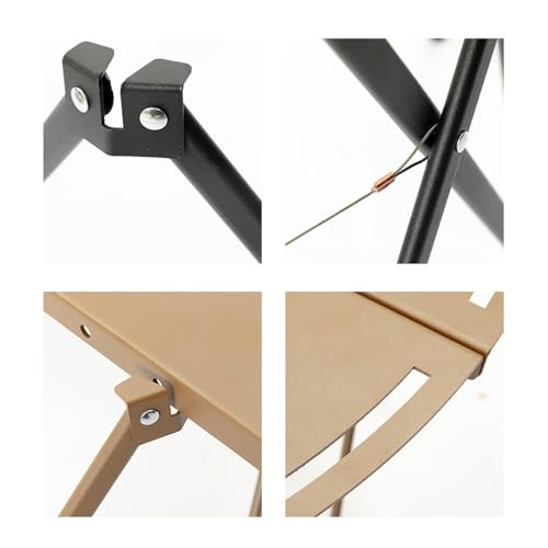 CIADAZ Acampamento ao ar livre casa pátio hotpot mesa multifuncional dobrável grelhador a carvão mes