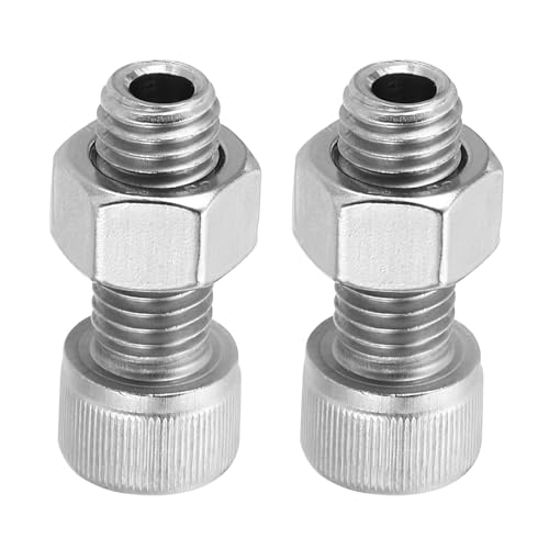 PATIKIL M12x30mm 304 Stainless Steel Hollow Bolt