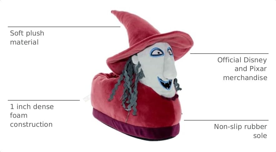 Image of Happy Feet Slippers Officially Licensed Disney and Pixar Character, Figural Slippers for Men, Women, Kids, As Seen on Shark Tank