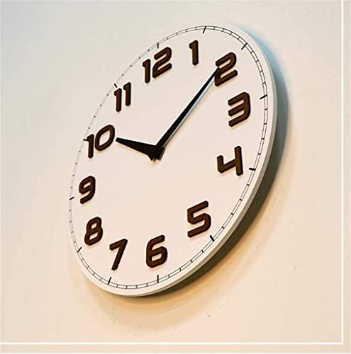 Horloge murale décorative silencieuse contre le tic-tac