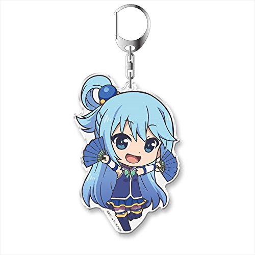 Konosuba: God’s Blessing on this Wonderful World! 2 Petit Collect! Acrylic Keyholder Aqua Keyring