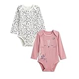 95% coton, 5% élasthanne Petit Béguin - Lot de 2 Bodies bébé Manches Longues Céleste