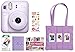 FUJIFILM Instax Mini 12 Holiday Bundle 2025 - Lilac Purple
