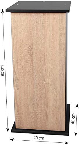 sera 32400 Unterschrank 90 cm mit Tür Sonoma Oak für Scaper Cube,40x40x90 cm (1er Pack)