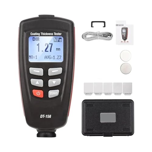 DT-156 Medidor de Espesor de Revestimiento Magnético Dual 1250um para Pintura de Autos y Piezas Metálicas miniatura 2
