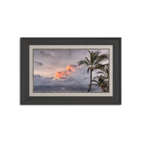 ポスター アートパネル 海 キャンバス ファブリック パネル 絵画 おしゃれ かわいい 綺麗 額縁 壁紙 木枠付きの完成品 (40x60cm(16x24in),I)