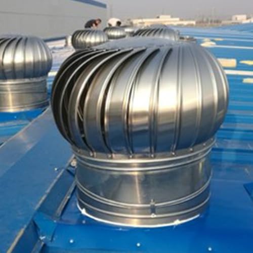 Ventilador de turbina de acero inoxidable extractor de techo eólico resistente 11" 7