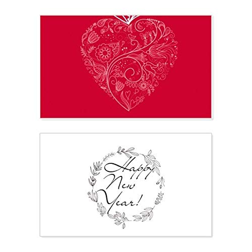 Tarjeta conmemorativa de San Valentín con flores para un regalo romántico único
