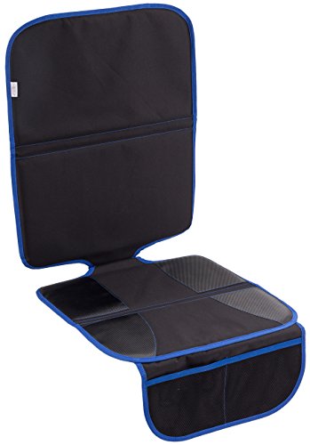 CarCoo Car seat Protector Best car seat mat, Baby car seat Protector, Non-Slip Child seat Protector, seat Protector Under car seat, seat Cover Protector â€“ Blue