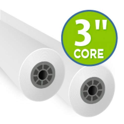 Paper UnlimitedBond Paper Rolls, 30" x 500', 92 Bright, 20 lb. Engineering Bond, 3" core roll, 2 rolls per carton