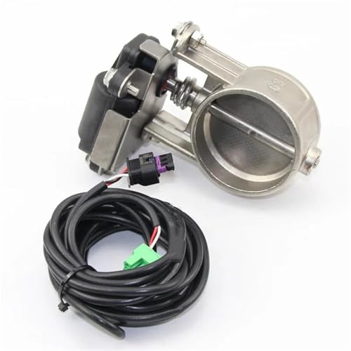 Silenciador tubo de escape coche con bypass eléctrico universal 76mm