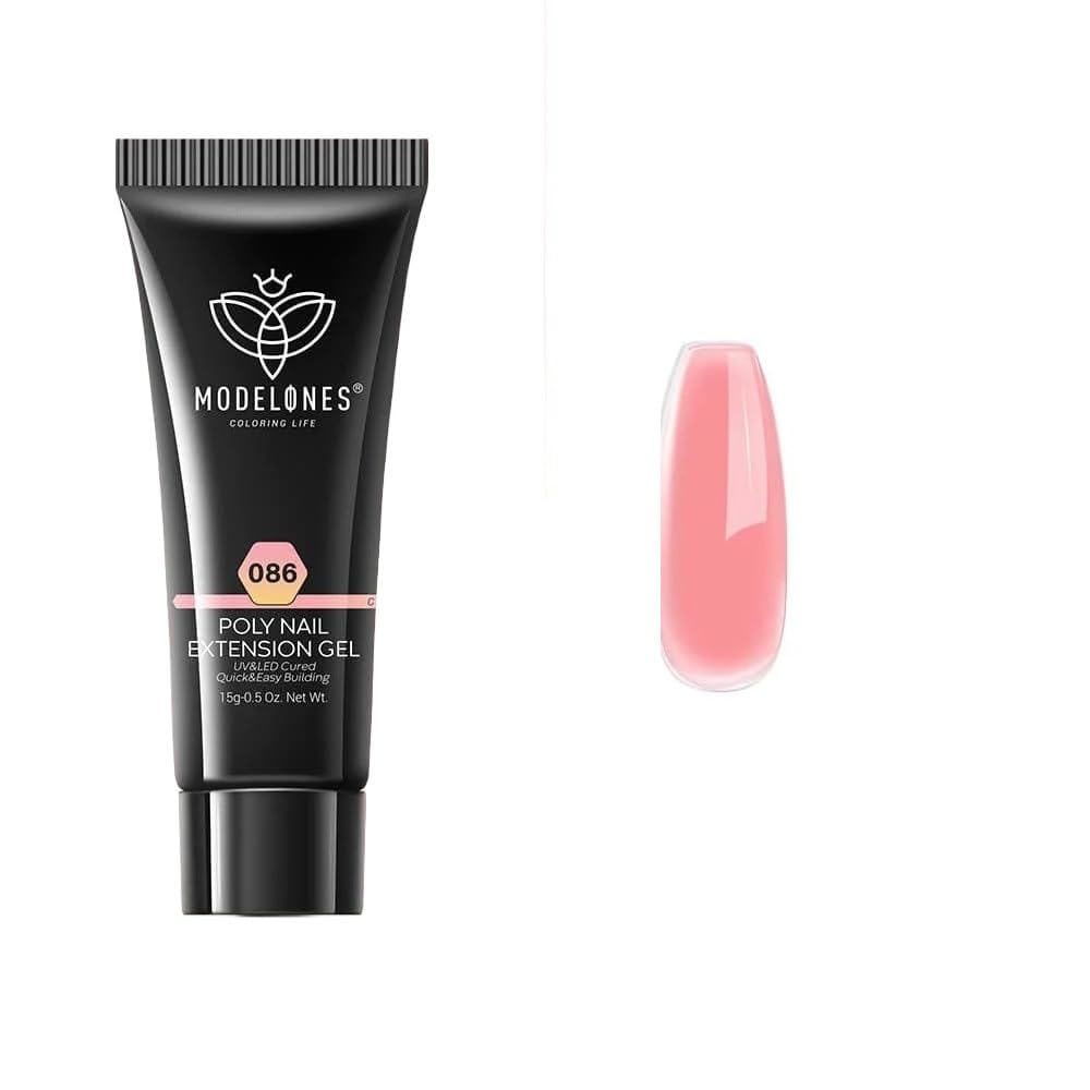 MODELONES 15ml Poly Nail Gel From BELLE GAGA Builder Nail Extension Gel Enhancement Nail Thickening Acrylic Extension nail polish gel (B201130309A)
