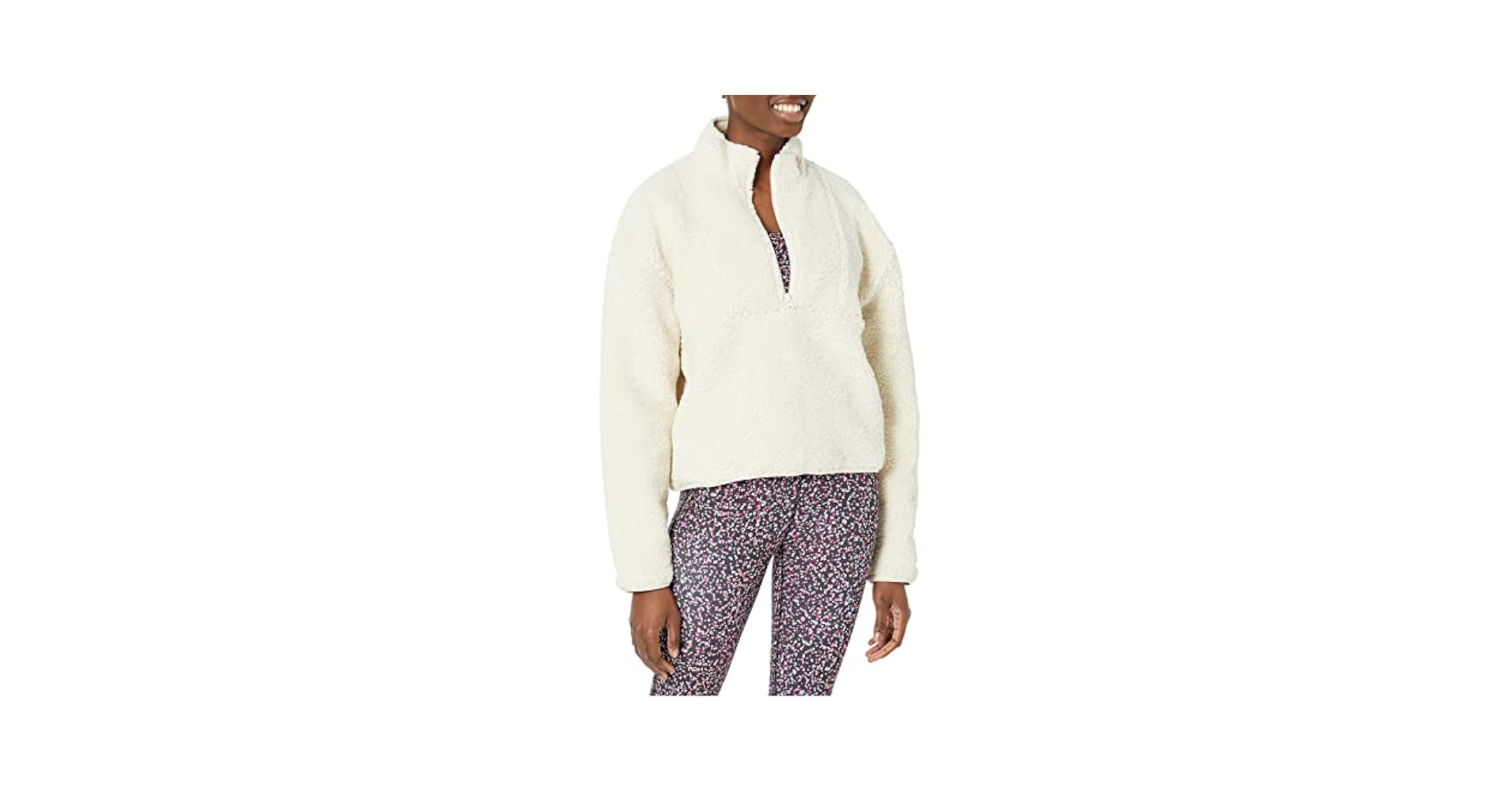 Amazon.com: Bandier x Sincerely Jules_The Holly Half Zip