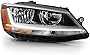 ACANII - For [Halogen Model] 2017-2018 Volkswagen Jetta w/LED DRL Headlight Headlamp Assembly Replacement Passenger Side